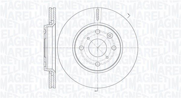 MAGNETI MARELLI Jarrulevy 361302040124